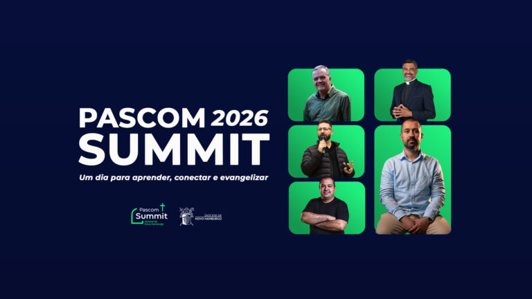 PASCOM Summit 2026 reúne comunicadores católicos na Diocese de Novo Hamburgo