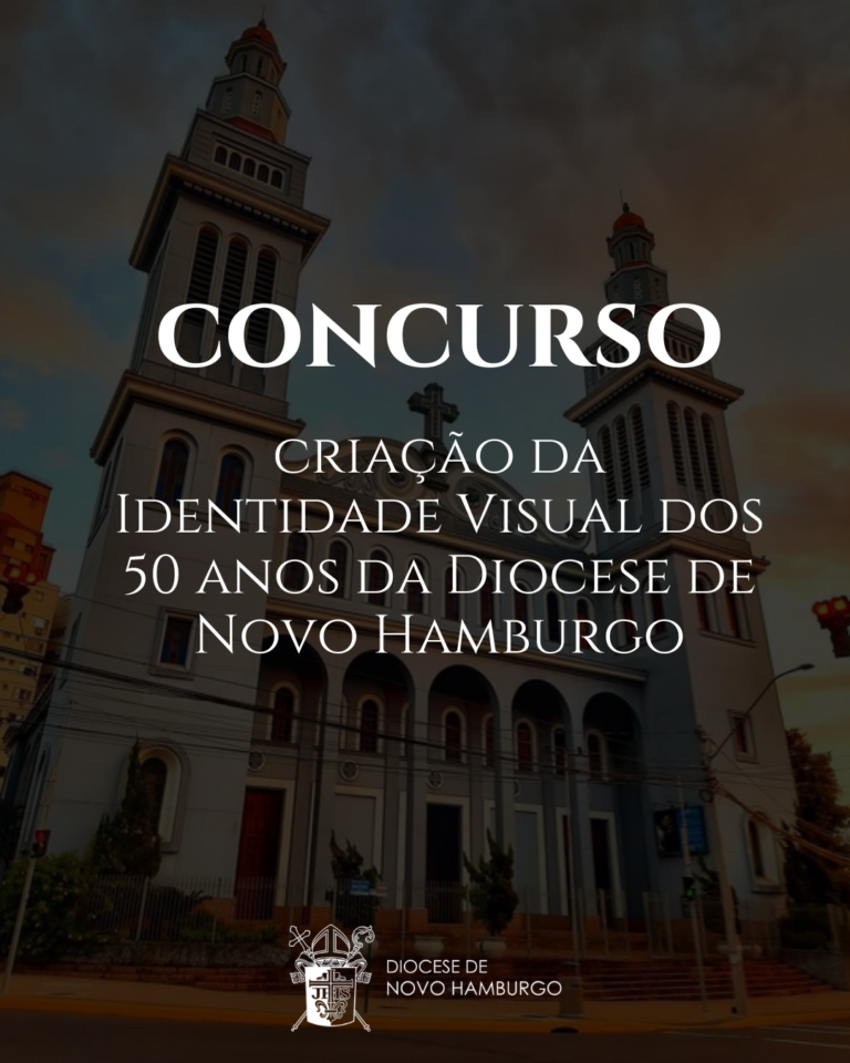 Diocese de Novo Hamburgo lança concurso para criação da identidade visual dos 50 anos